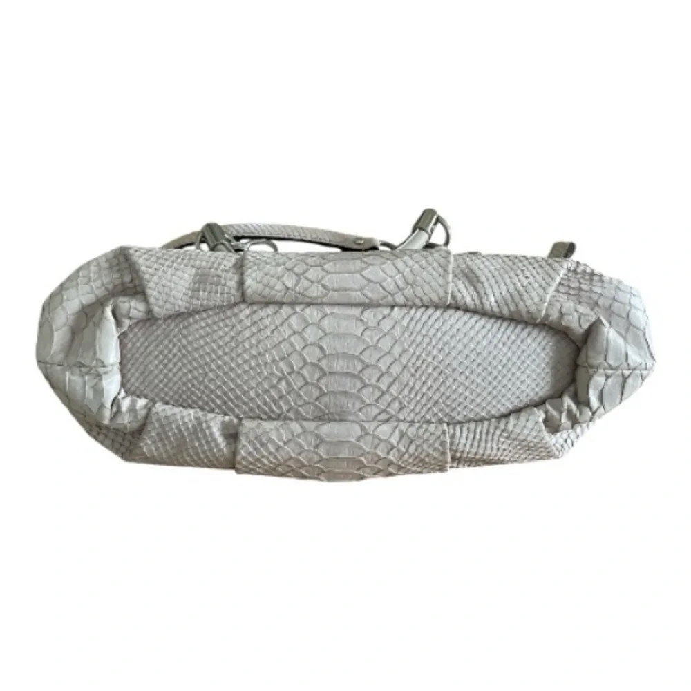 Coach Madison Sophia Textured Python Leather Satchel